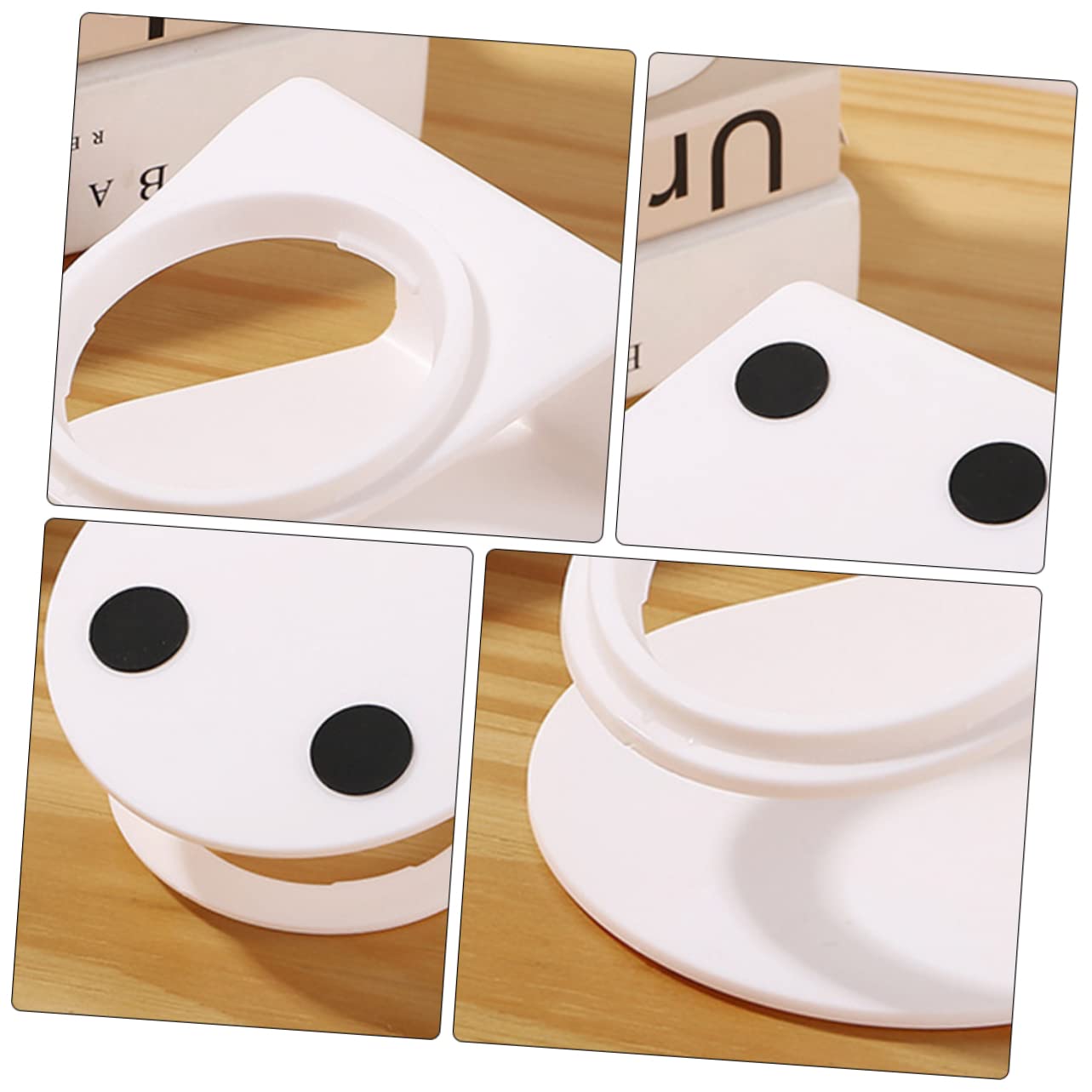 HEMOTON Pet Stilt Plastic Bowl for Cats Neck Protection Feeding Water Bowl with Scale Adorable Animal Design Easy Drinking for Your Beloved Pets for Food and Water