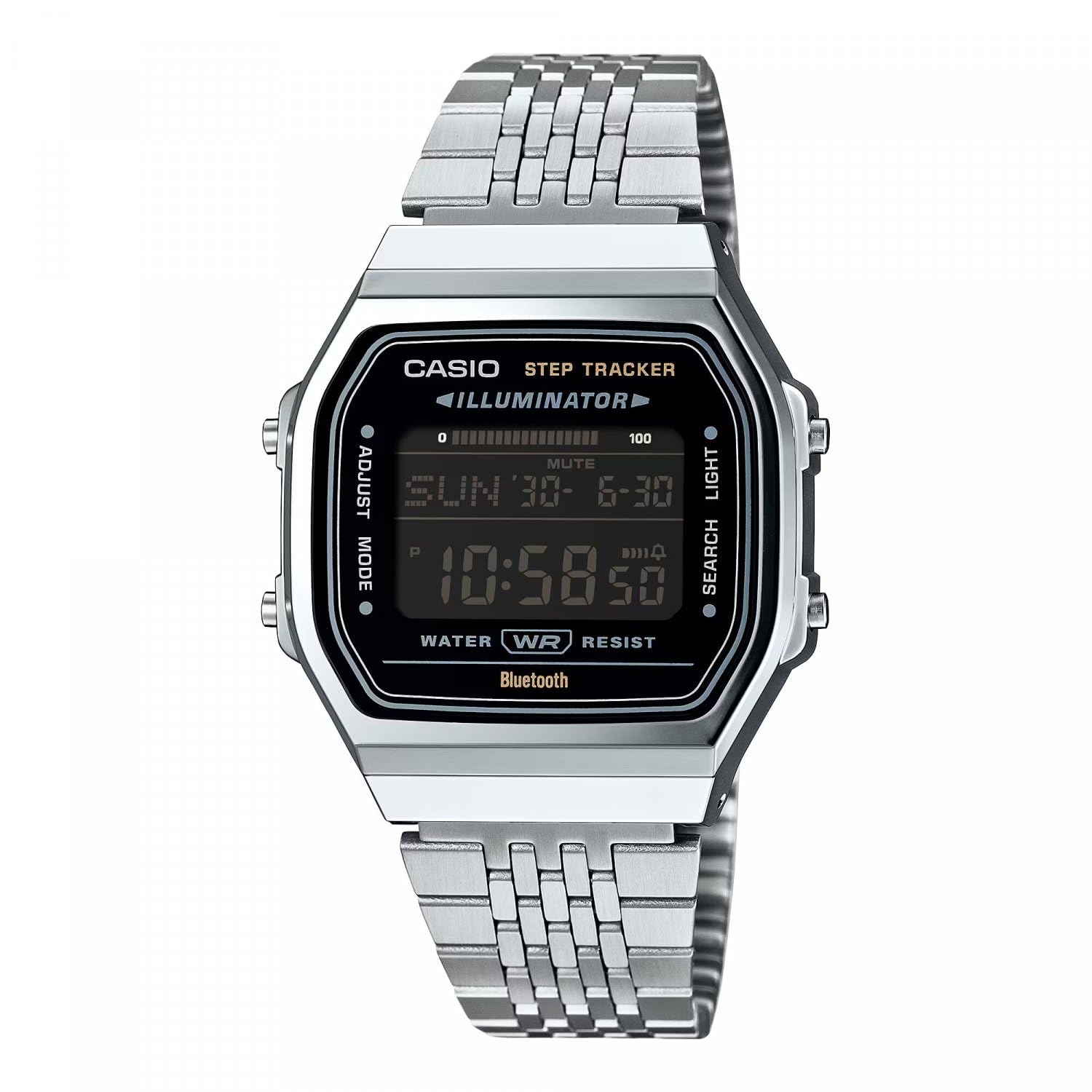 Casio Zegarek do sukienki ABL-100WE-1BEF, bransoletka