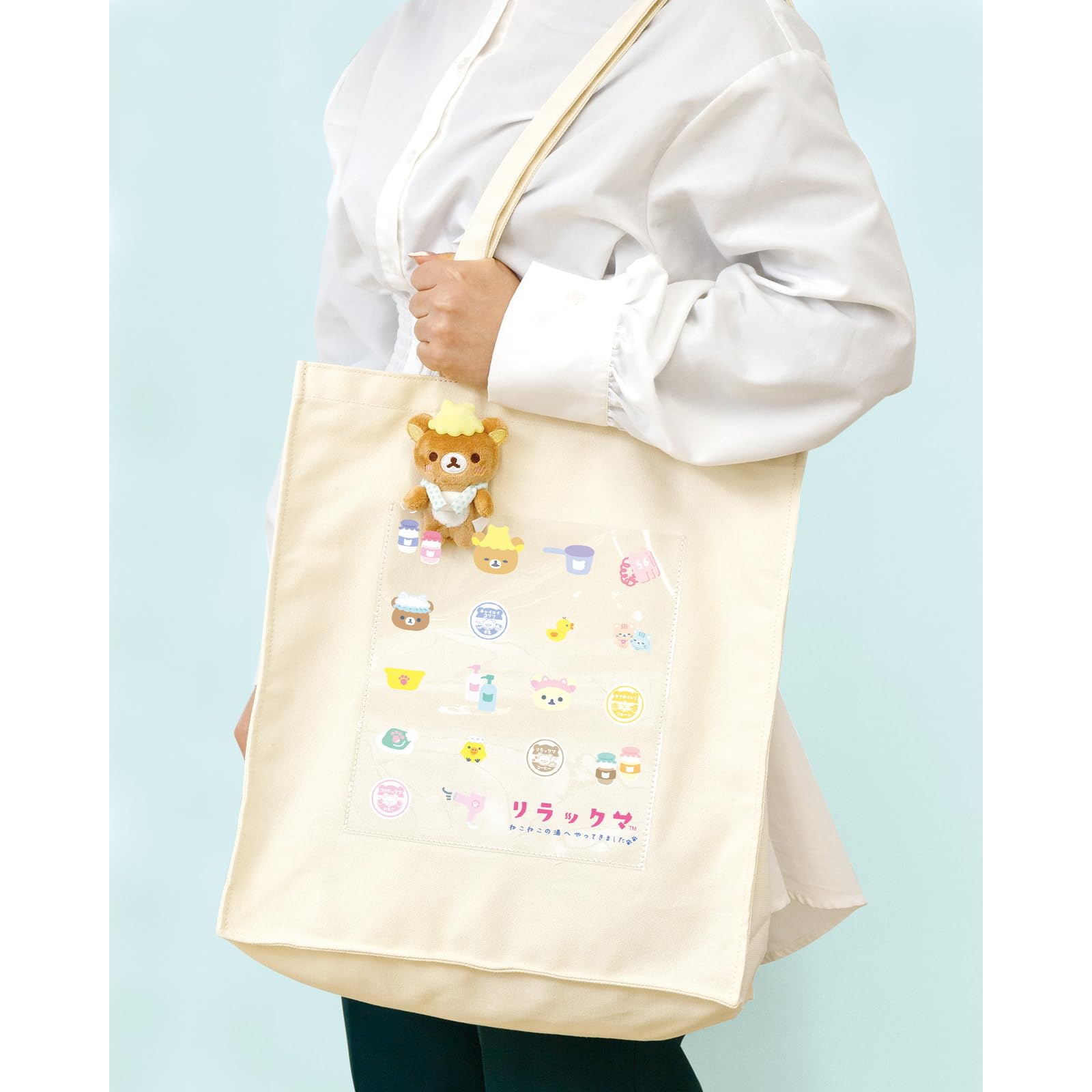 サンエックス      ポケットピクニック　トートバッグ サンエックス ポケットピクニック トートバッグ