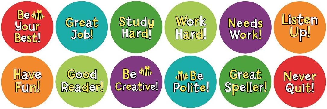 Hygloss Products Be Your Best Classroom Accents – Creative Teaching Resources – 6 Inches, 30 Pack