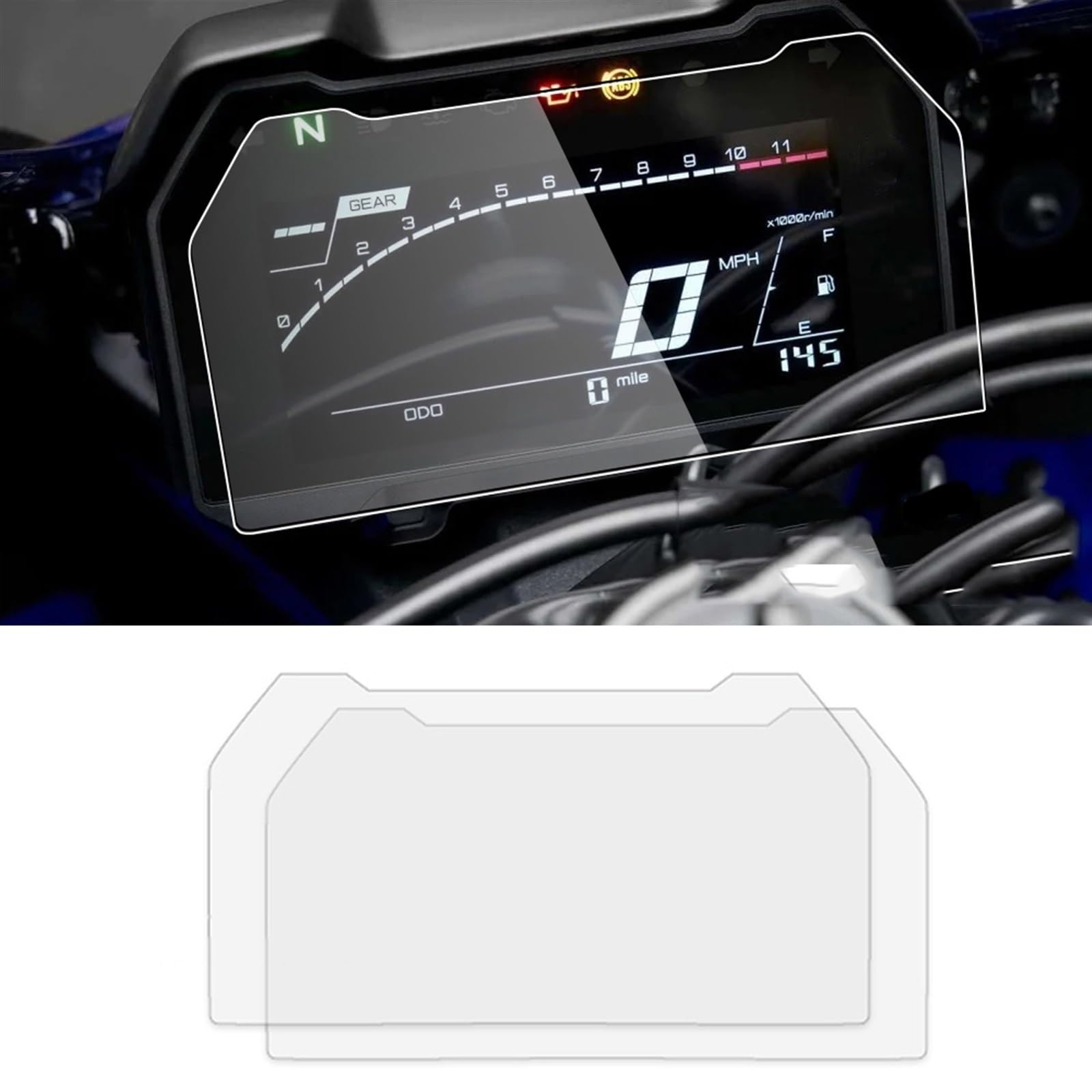Moto Cluster Scratch Protezione Dello Schermo Strumento Cruscotto Pellicola Protettiva Idrogel Per YAMAHA YZF R7 2021-2023