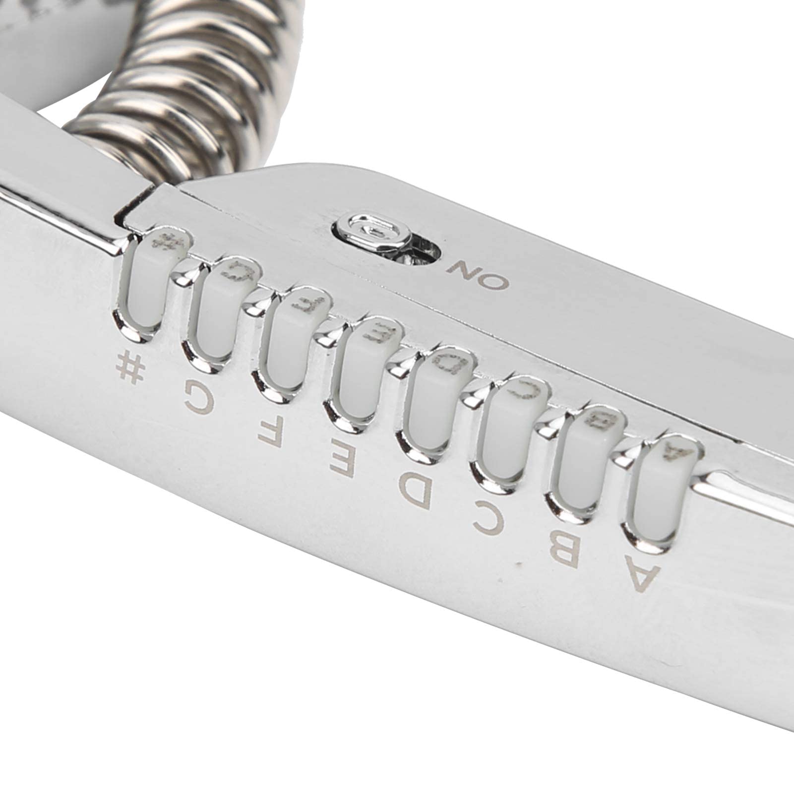 Guitar Capo, Guitar Capo Tuner in lega di zinco Display a LED 2 in 1 adatto per chitarra acustica, chitarra elettrica e ukulele(nero) Accessori Per Prestazioni