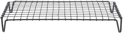 HUBERTÂ® Display Riser with Grates Rectangular Black Powder Coated Iron- 20