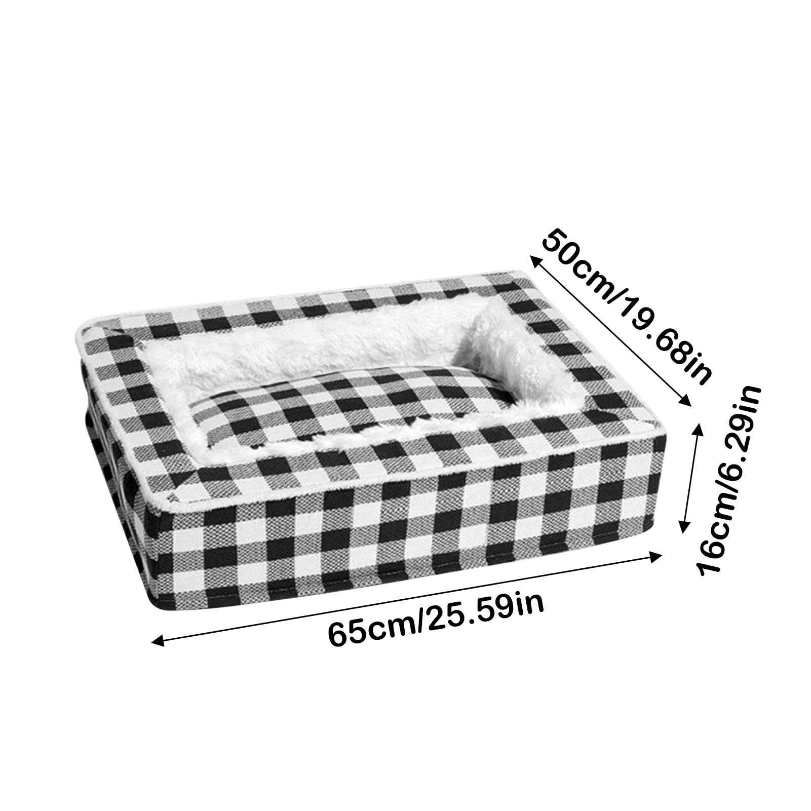 Sofá para Perros De Dormir Suave Y Calmante para Mascotas | Cama Lavable Para Cachorros Para Dormir Para Sala De Estar Jaula Interior Dormitorio Perrera Suelo