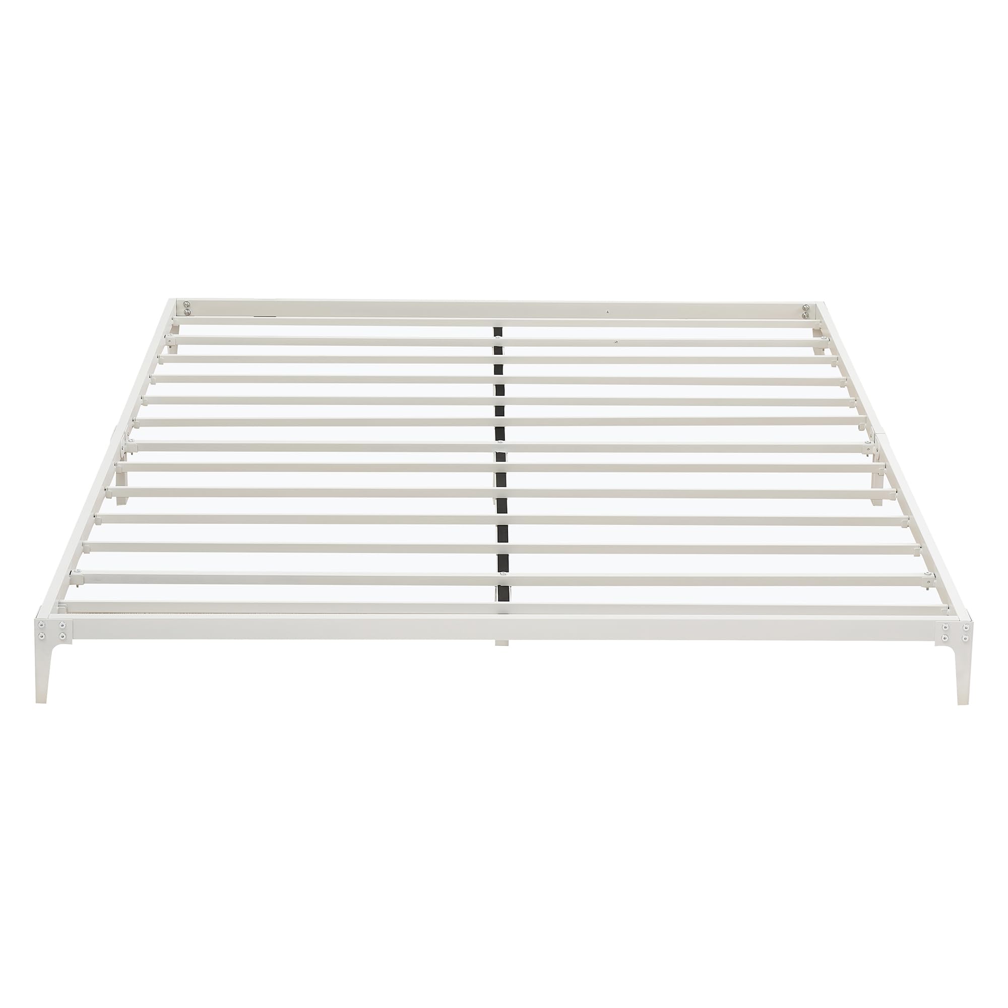 IDEALHOUSE Metal Low Bed Frame, 6 Inch Queen Size Platform Bed Frames