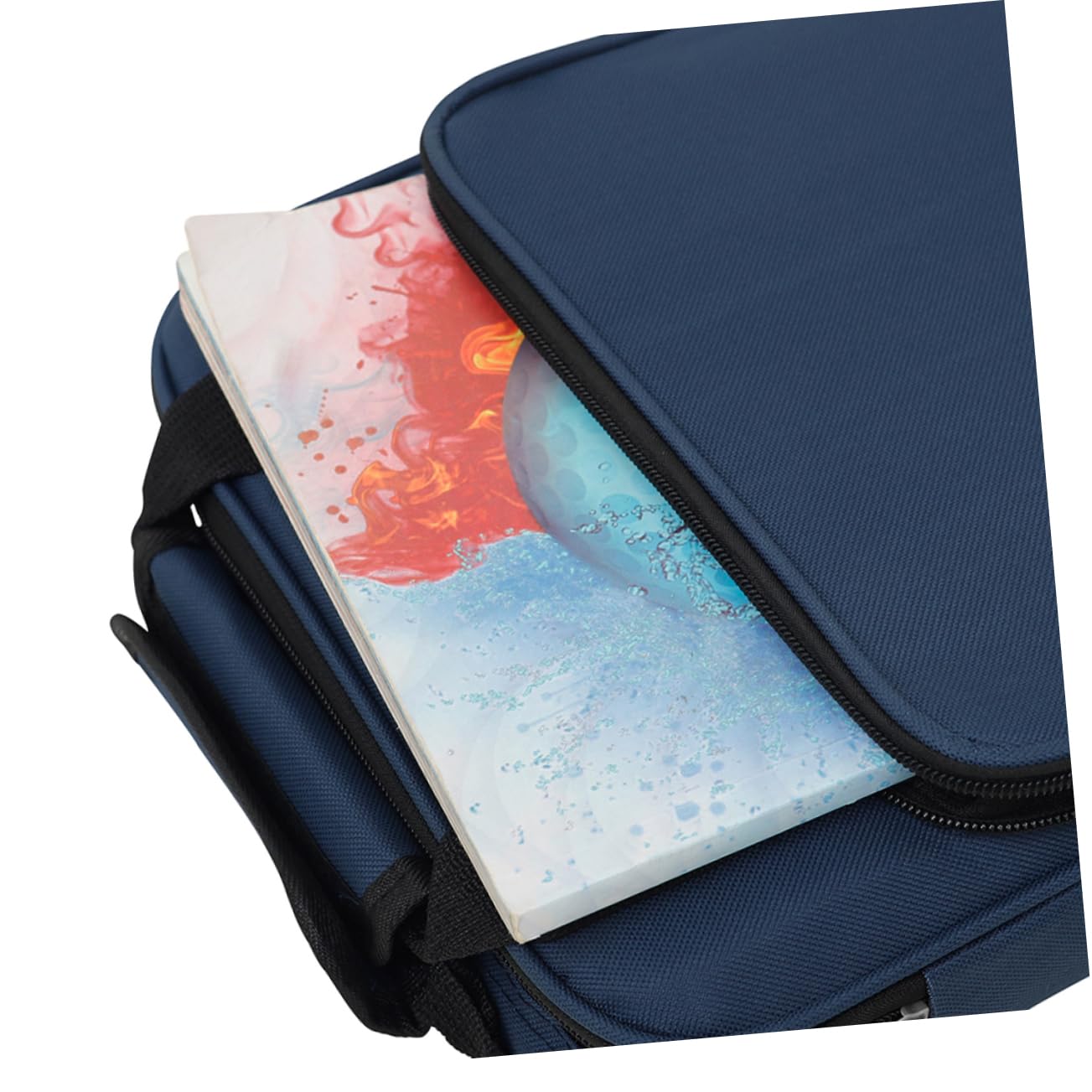 Drumstick Tasche Aus Oxford-Stoff Trommelstock-Haltertasche Mit Verstellbarem Schultergurt Großes Fassungsvermögen Für Drumsticks Mallets Lehrmaterialien Und Zubehör