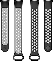 Vista 3 de MOTONG Correa de repuesto compatible con Xiaomi Mi Band 8, correa de silicona de repuesto compatible con Xiaomi Mi Band 8, pines de silicona