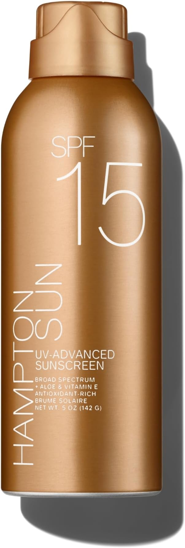 SPF 15 Continuous Mist Sunscreen, Broad Spectrum UVA/UVB | Advanced Water + Sweat Resistance, Antioxidant-Rich Vitamin E + Aloe for Hydrated, Radiant Skin, Glowy Finish and Oil-Free.