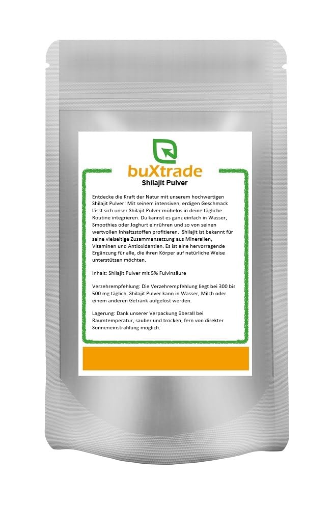 1 kg | Shilajit Pulver | Superfood | Shilajit | Buxtrade