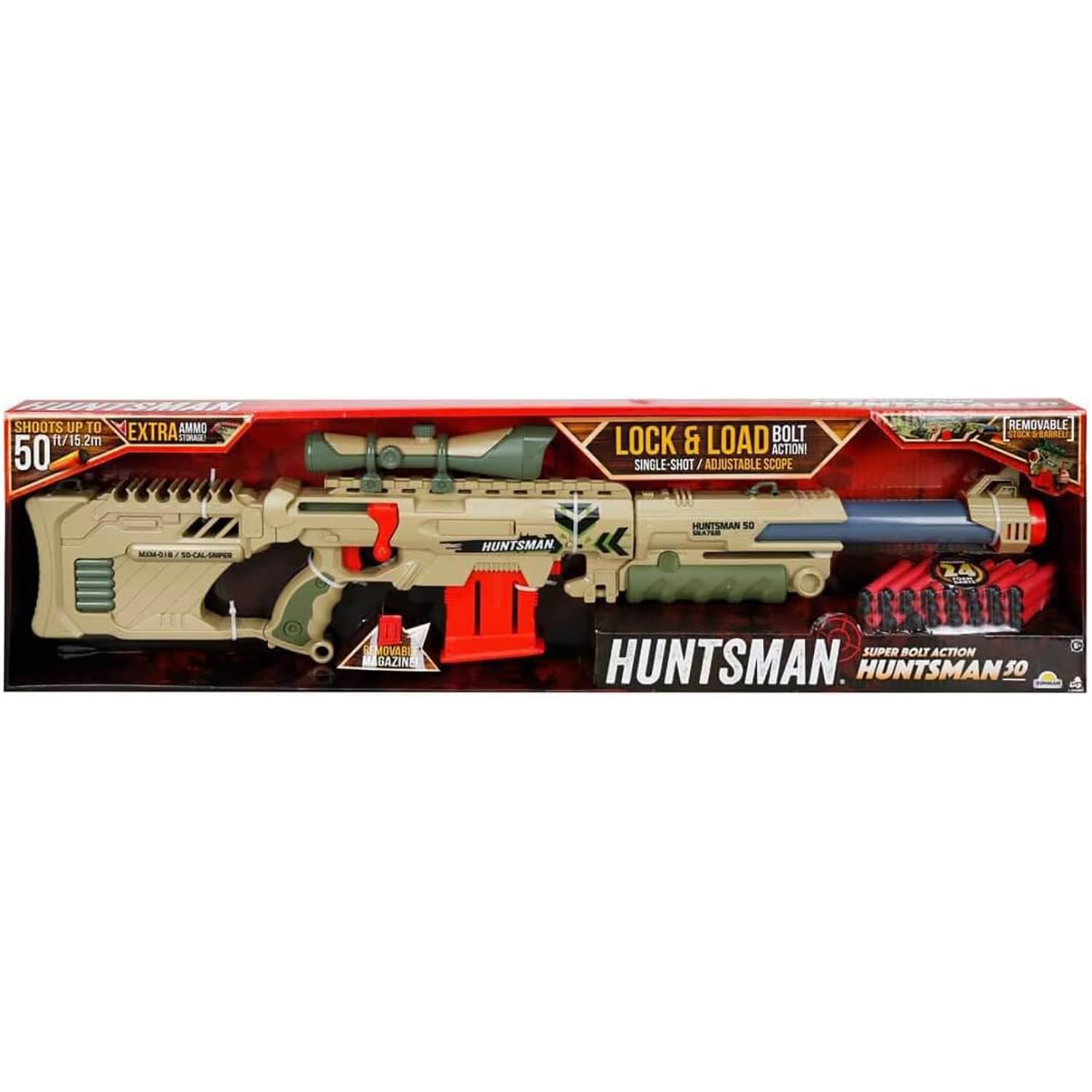 Huntsman 50 Super Bolt Action : Amazon.com.au: Toys & Games