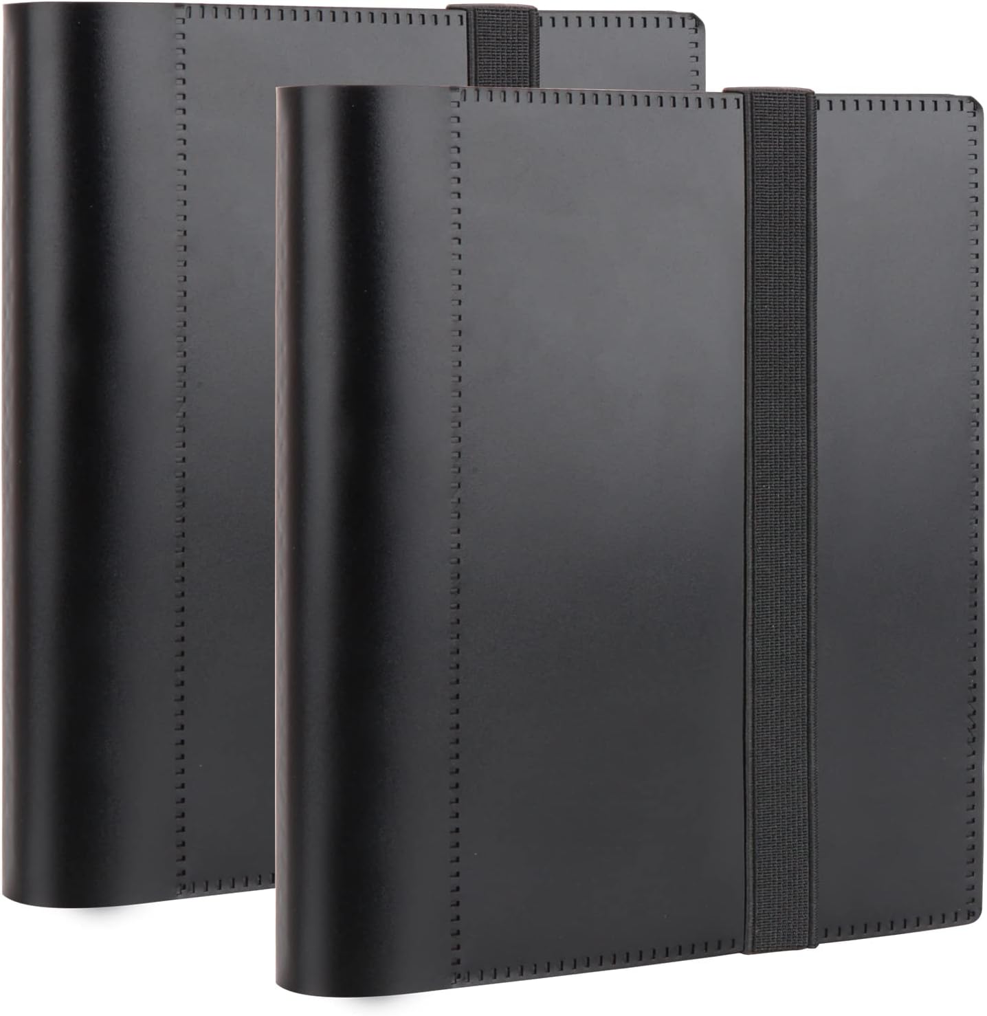 Aevdor 2 Pack Photo Album 8x10, 8x10 Photo Album Book Holds 68 Photos Art Portfolio Binder, Photo Albums for 8 x 10 Photos, 10x8 Sheet Protector Folder for Photos, Kids Artwork (Black)