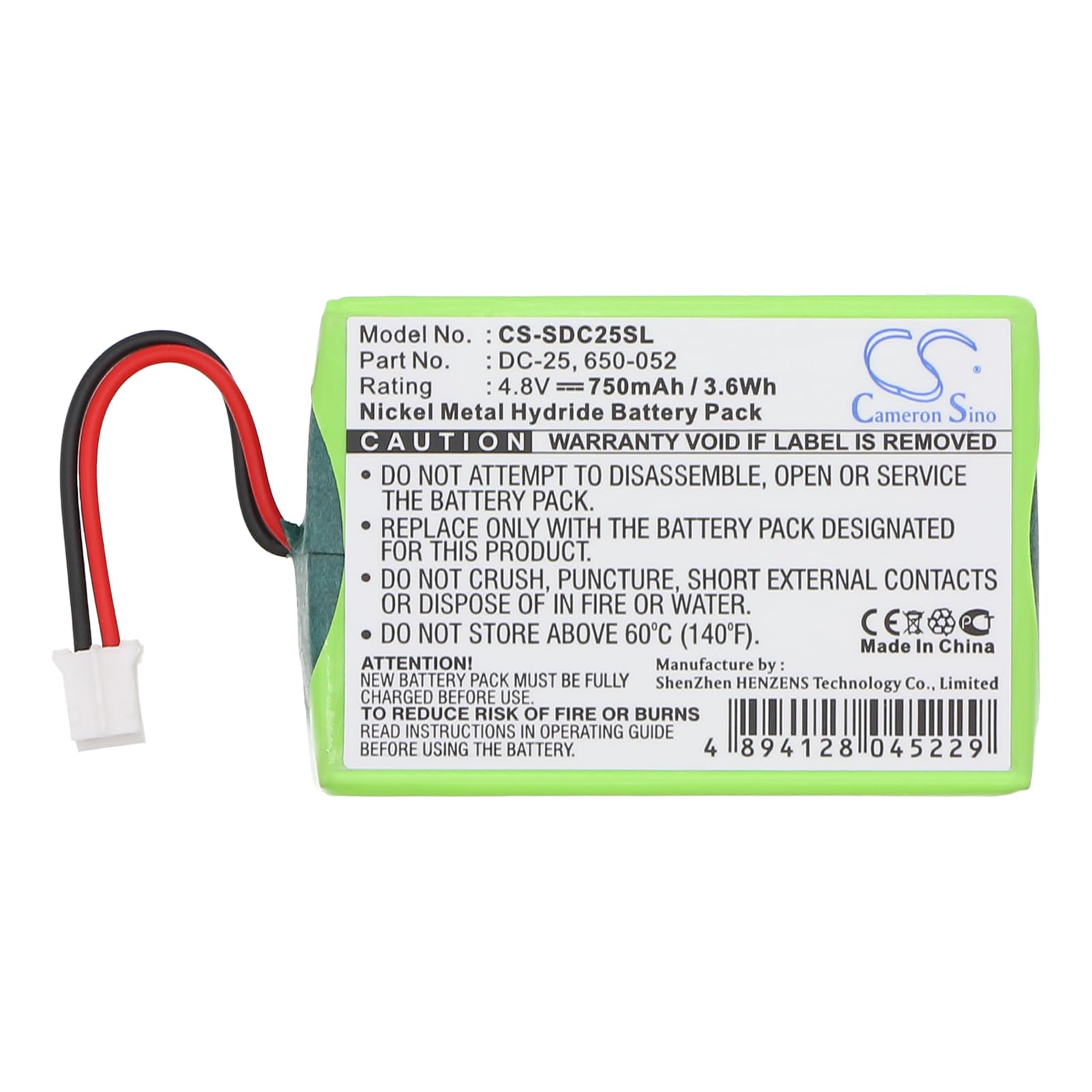 Batería Para Collar De Perro SportDog Sporthunter 1800 SR200-IM - Techtek