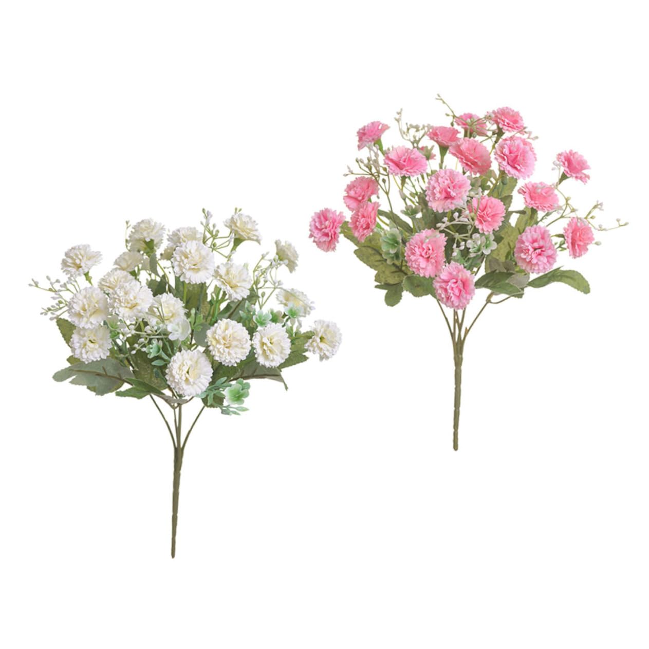 Ciieeo 3 Sätze Nelken Blumenstrauß Für Hochzeitsdekoration Und Wohnambiente Und Lebensnahe Anordnung Für Feste Und Veranstaltungen 2 Stück * 3