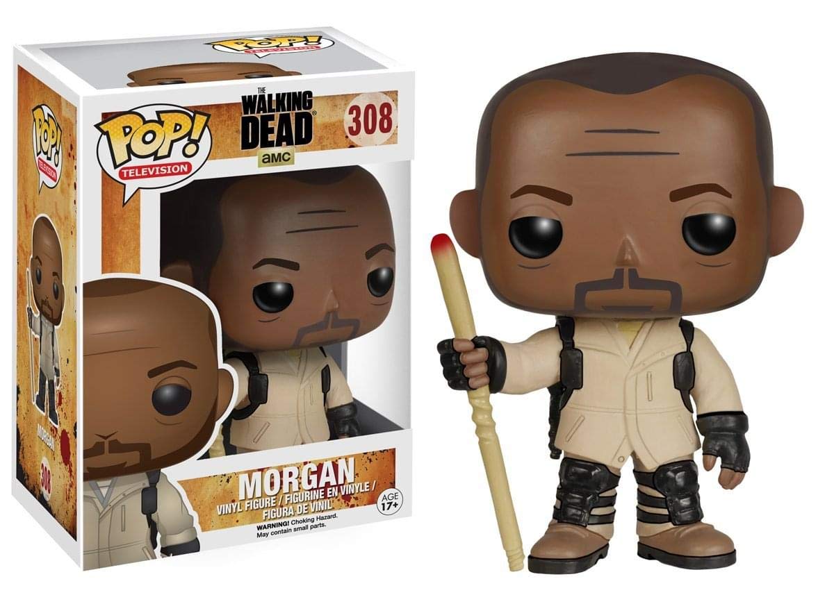 Amazon.com: Funko Pop TV: Walking Dead Morgan Action Figure : Toys