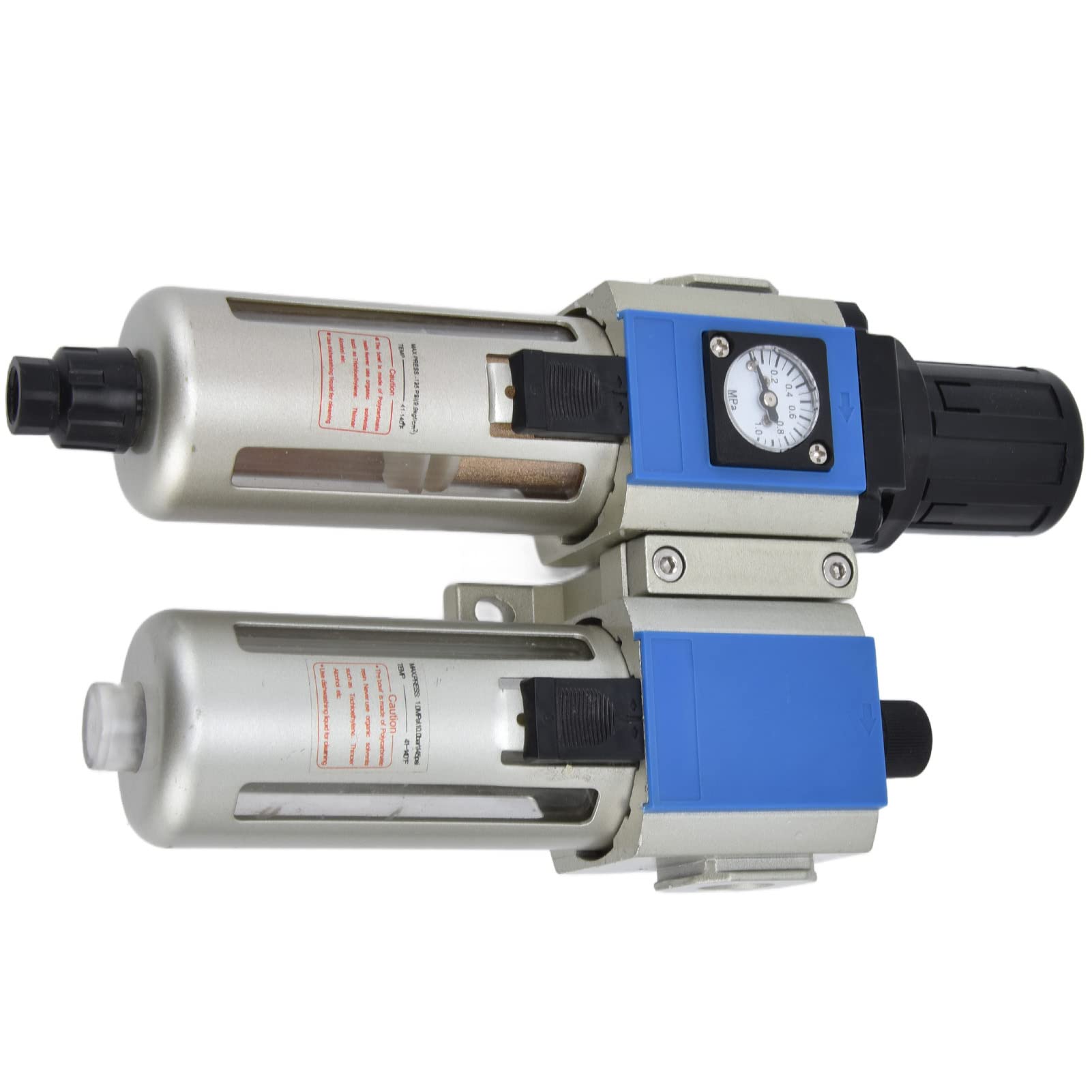 Tbest COMBOSE LUBRATORE TBest, Regolatore di Pressione del Filtro del Flusso del Compressore dell'aria Combinazione Lubritaria (GFC300-15)