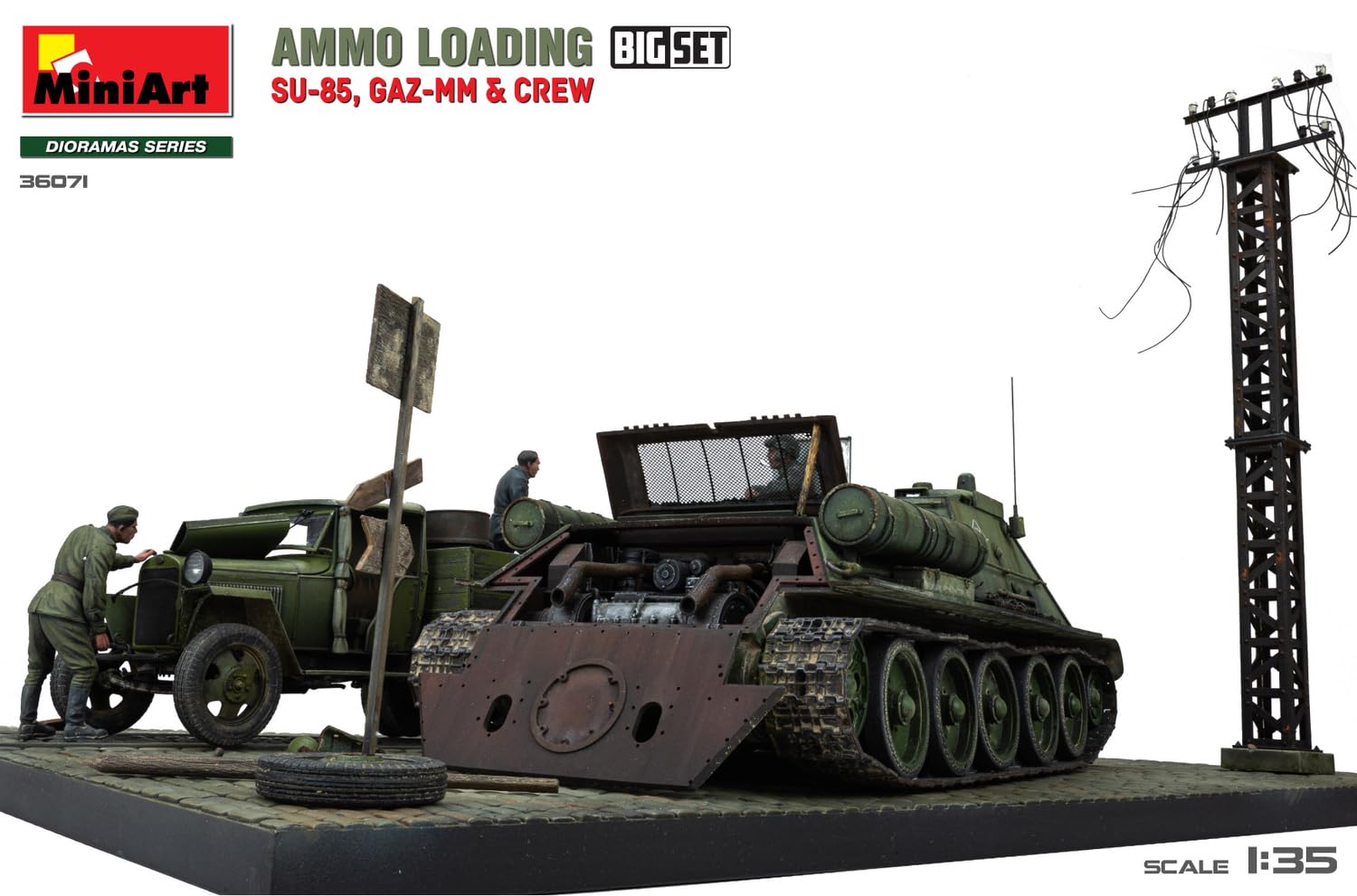 MiniArt Kit de maquette MIN36071, non peint