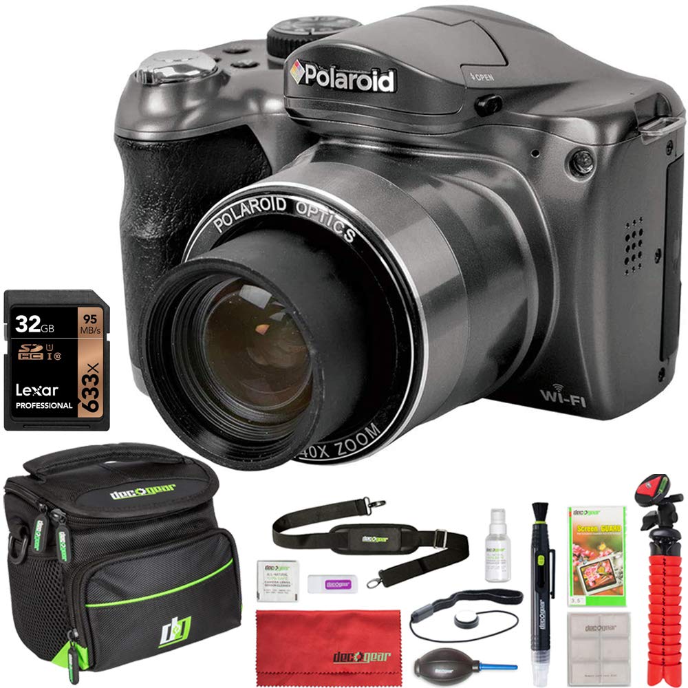 Polaroid Vivitar Ie3035 Blk Stk Ie3035 18mp Bridge Camera