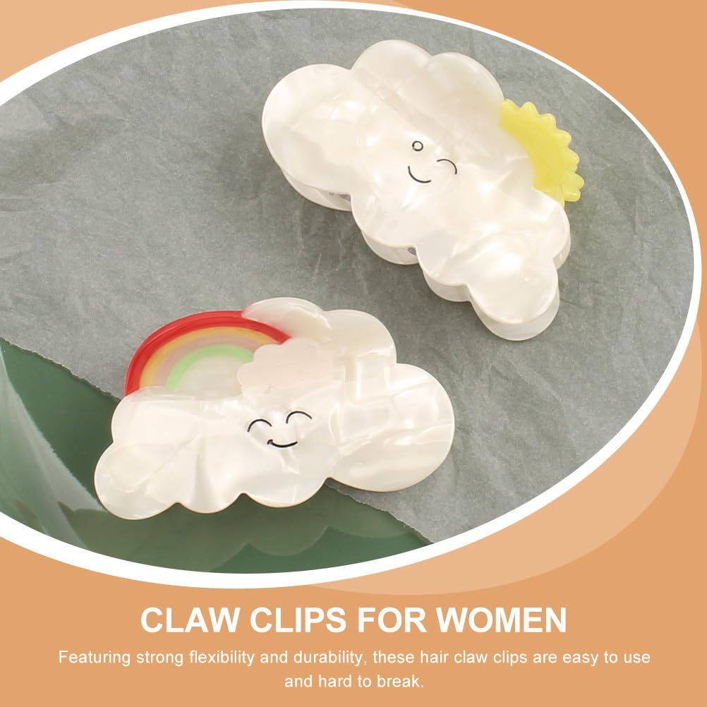 Beavorty Shark Hair Claw Clip 3.15In Decorative Jaw Clip for Women Strong Flexible Hold Hair Accessory for Cooking Working Shower - Image 2