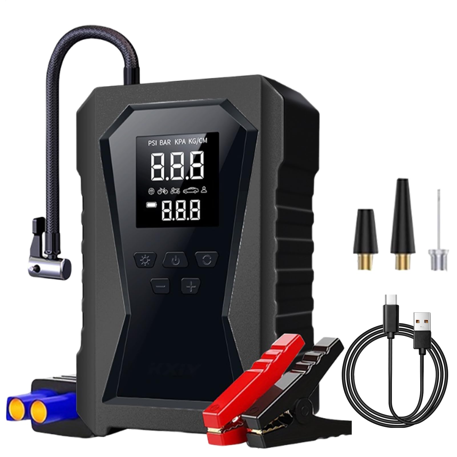 Avviatore Di Emergenza Auto smart ricaricabile cordless digitale