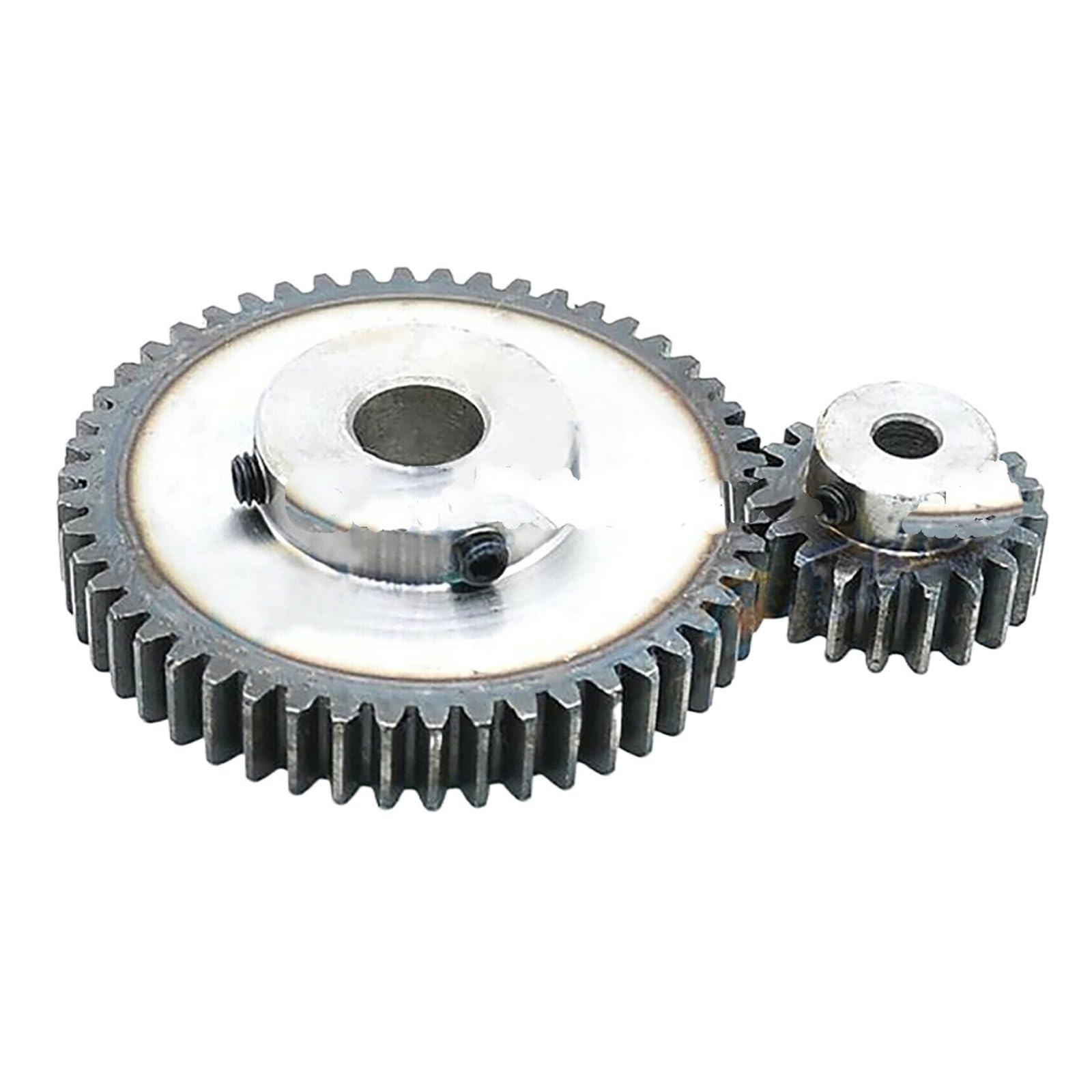 Bevel Gear Pinion Hardware Mechanical 1.5Mod Spur Gear 30 Teeth with Step #45 Carbon Steel Machine Tool Car Keyway Hole 10mm ~ 15mm(12mm(5x2.3mm))