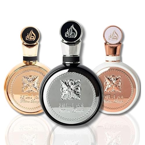 Miniatura 1 de Lattafa Fakhar - Juego de 3 piezas para unisex, (3.4 Fakhar Eau De Parfum Spray para Hombres + 3.4 oz Fakhar Eau De Parfum Spray para Mujer + 3.4 oz