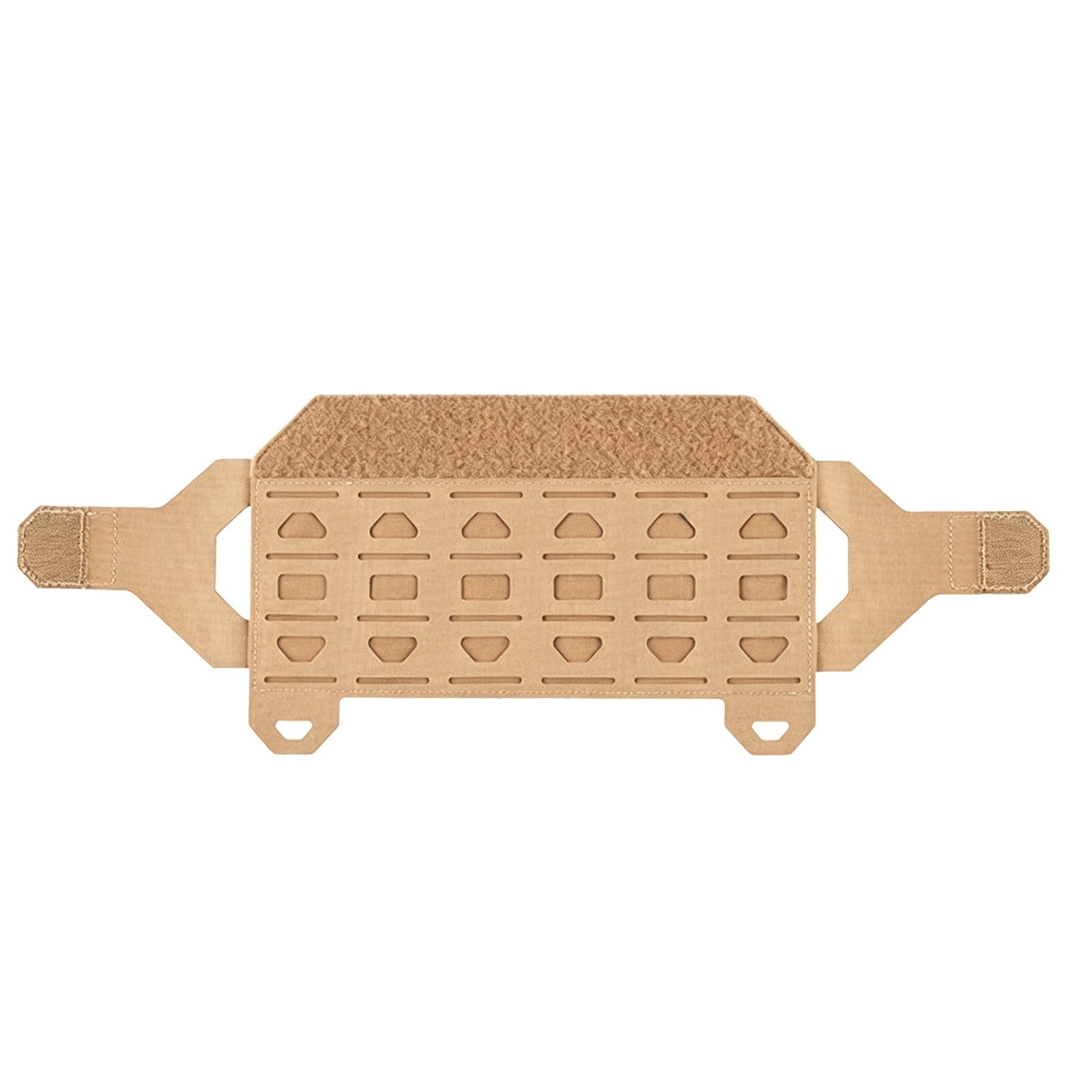 Placa pectoral táctica MOLLE para organizar accesorios sin peso extra en tus misiones 7