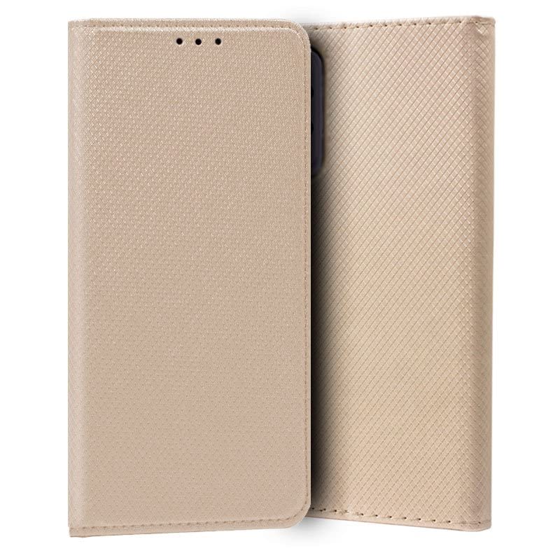 Coque Samsung A72 Galaxy A725 Cool Flip Cover Beige uni pour une protection au quotidien