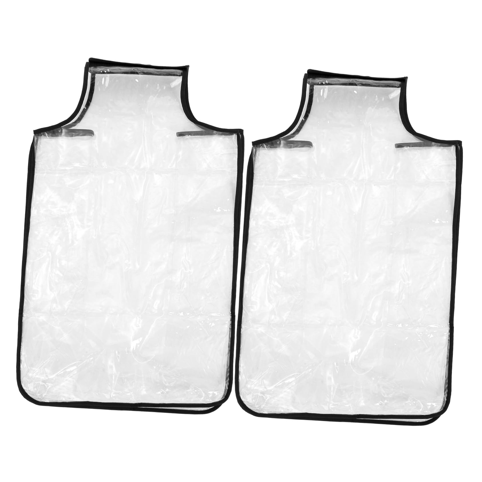 2piezas Fundas Protectoras Transparentes para Maletas de Resistentes al Agua Arañazos de PVC para Viajar y Proteger el Equipaje del Polvo Daños
