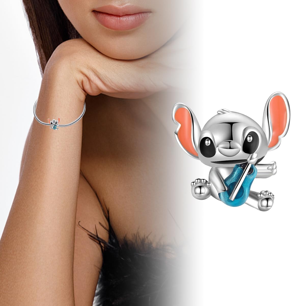 Charm Fit for Pandora Bracelets Christmas Festival Heart Animals 925 Silver Bead Charms Jewelry Gift for Women and Friend - Image 4