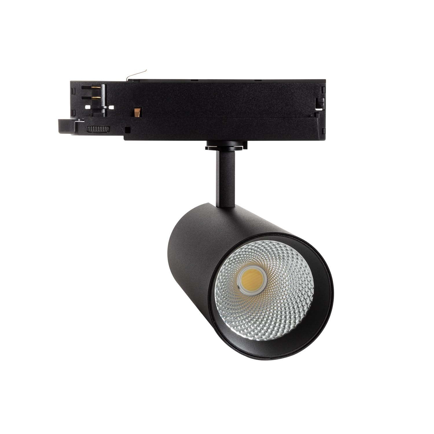 LEDKIA LIGHTING Foco Carril LED Trifásico 40W Carlo Negro 6000K Blanco Frío