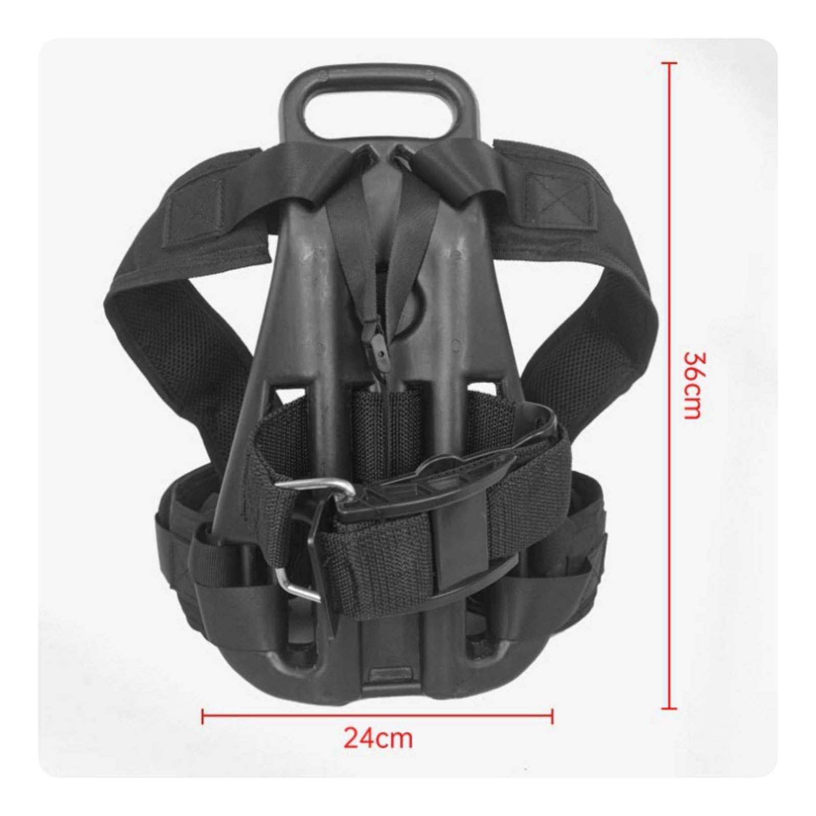 Harnais Porte-Bouteille de Plongée Conception Ergonomique Léger pour Plongeurs
