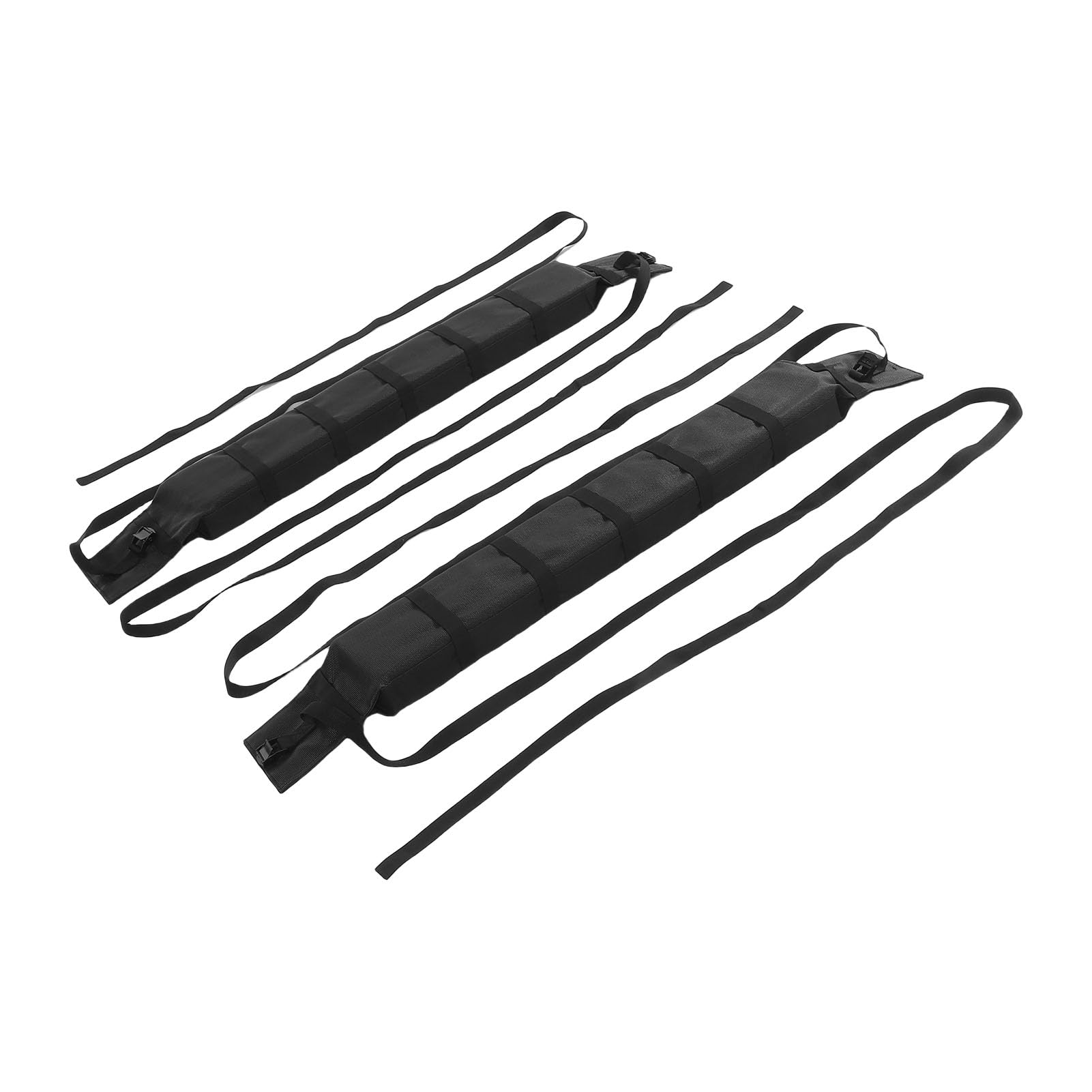 Akozon Universelle Weiche Dachgepäckträger-Pads für Kajaks, Surfbretter
