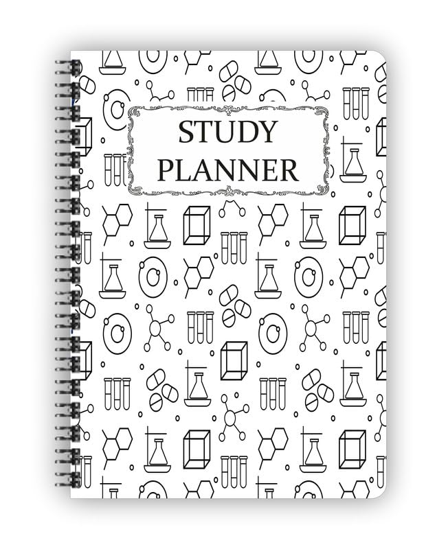 Kreative Korner A5 Student Study Planner, 2 Months Undated, 150 Pages, Daily and Weekly Planning (Design 01)
