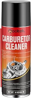 Qooltek Carb and Choke Cleaner Jet Spray, Carburetor & Throttle Body Cleaners, 450ml
