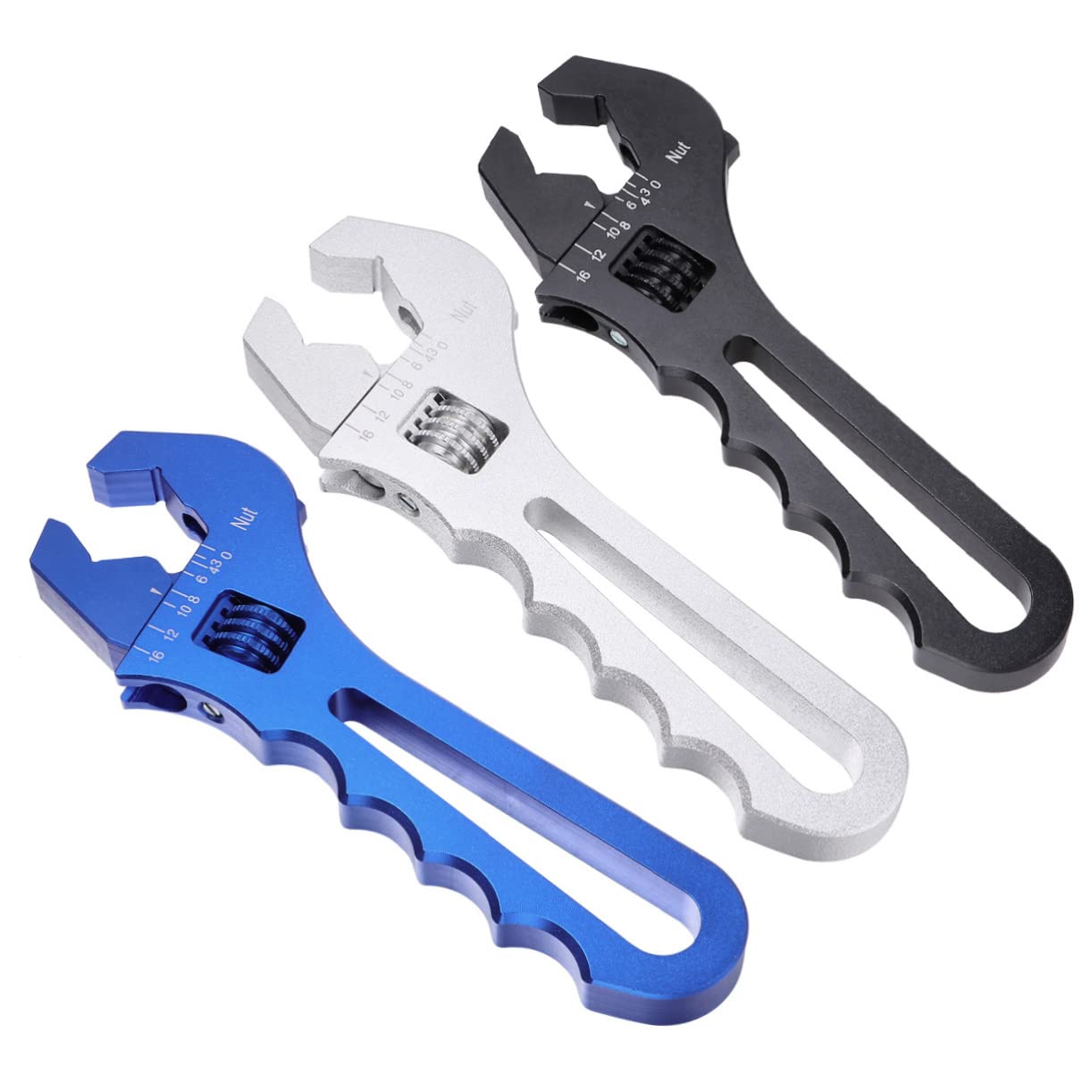 Operitacx Clé v Polyvalente Clé à Molette Et Pour Modification De Voiture Unique Bleue