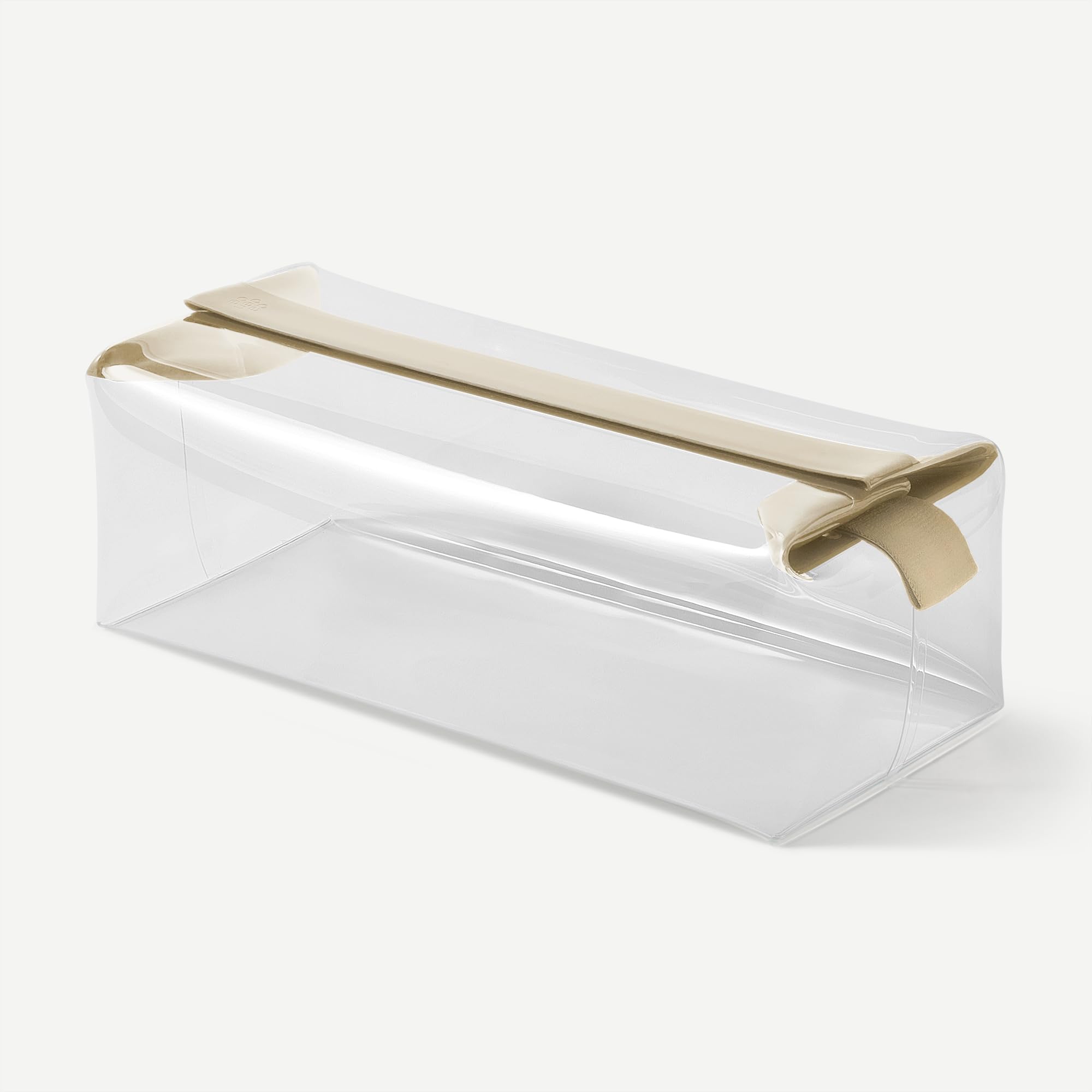 Cadence Parcel - Clear Kit with Magnetic Closure - Durable and Leak-Resistant Travel Toiletry Kit - Modular Design - Hygiene Bag for Travel Essentials