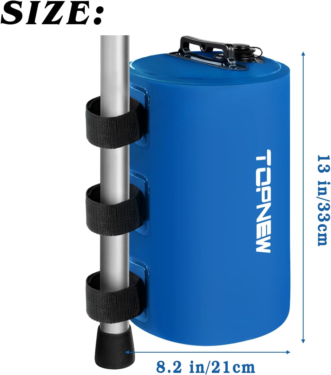 4 Pack Canopy Water Weight Bags, 88 LBS Water Tent Weights Set of 4 Leg Heavy Duty Weights for Pop Up Canopy, Canopies,Tent, Gazebo, Blue