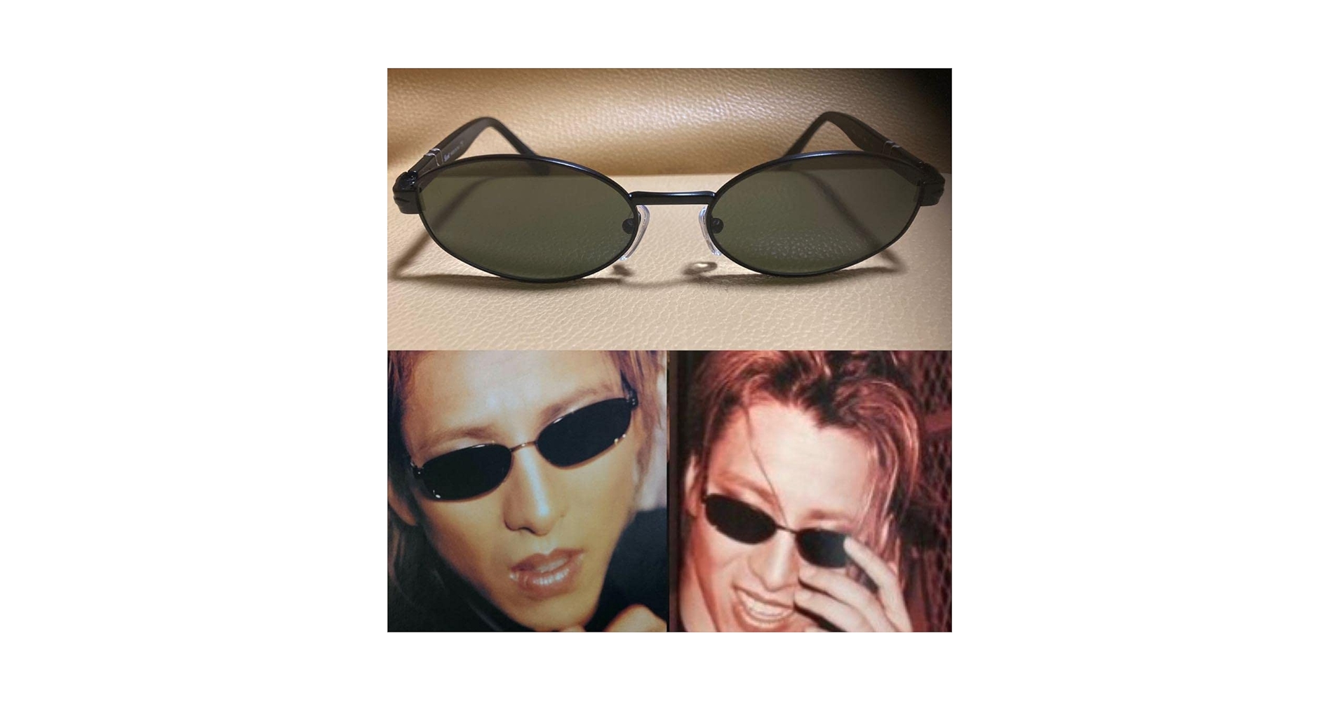 YOSHIKI サングラス‼️映えるカラーが春夏に最適❤️美品‼️専用ケース付き❗️ YOSHIKI サングラス‼️映えるカラーが春夏に最適❤️美品‼️専用