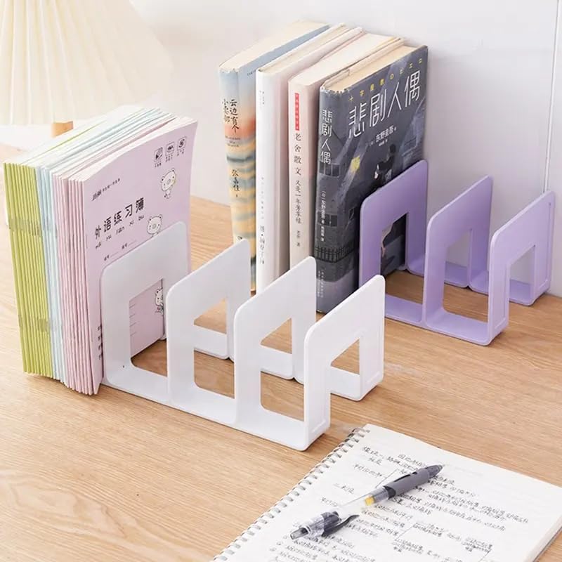 Image of Apexx Book Stand & Holder for Students | Desktop Document Storage Rack for Office & Study Table | 1Pc Sturdy Book Organizer for Reading, Files, Textbooks & Notes