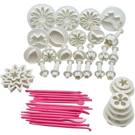 Amazon Cotta 抜き型 マーガレット 4個セット 白 最大 径45 H15mm 最小 径23 H15mm クッキー型 オンライン通販