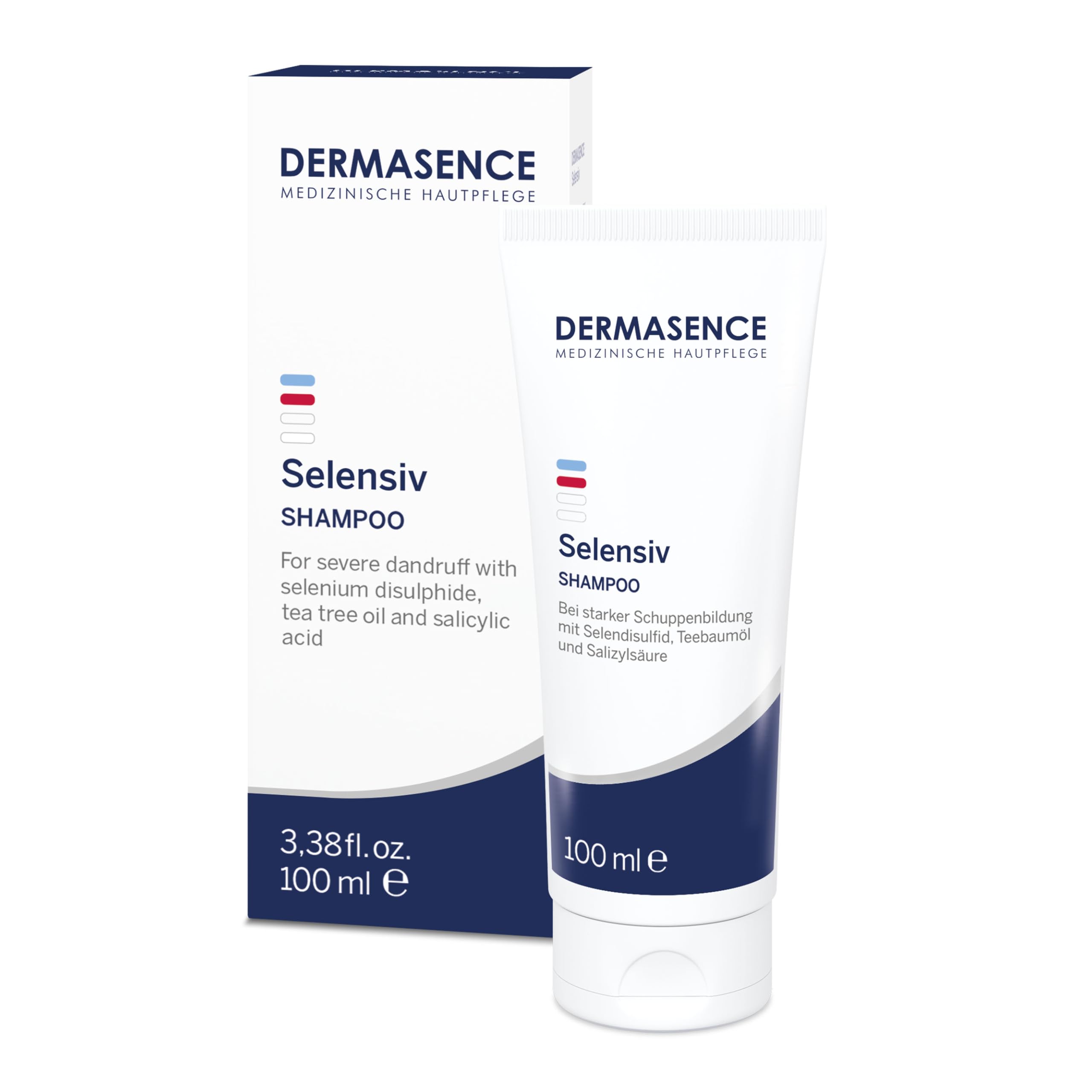 DERMASENCE Selensiv Shampoo bei starker Schuppenbildung, 100 ml Champú
