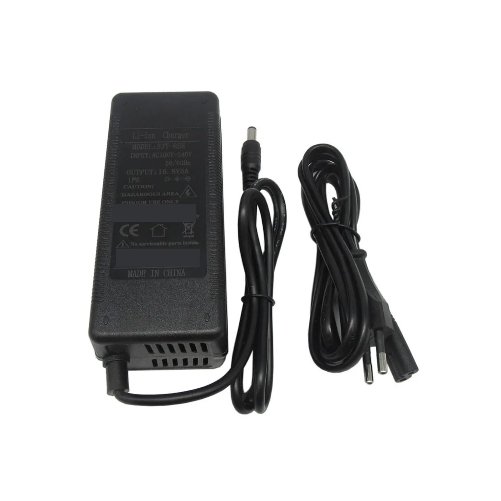 Cargador Rápido De Batería Litio 21V 4A, Conector CC 18V 18,5 V 5A for Aspiradora Iones 5S Voltios con Ventilador(1pcs k)