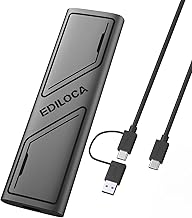 EP1000 External Hard Drive 2TB, Portable SSD, External Solid State Drives Up to 1000MB/s Read, Storage Expansion, Compatible with USB-C Smartphones, PC, Mac, Tablets, Sleek & Sturdy Design