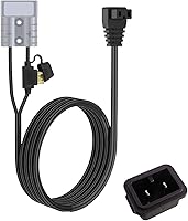 Vista 10 de Anderson - Conector a enchufe de CC, cable de alimentación CC para refrigerador de automóvil de 12 voltios, 14AWG 6.5 pies de largo (6.6 ft)