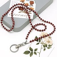 Vista 16 de Cordón para mujer, cordones con cuentas para tarjetas de identificación, soporte para profesores, llavero y correa para collar para mujeres y niñas