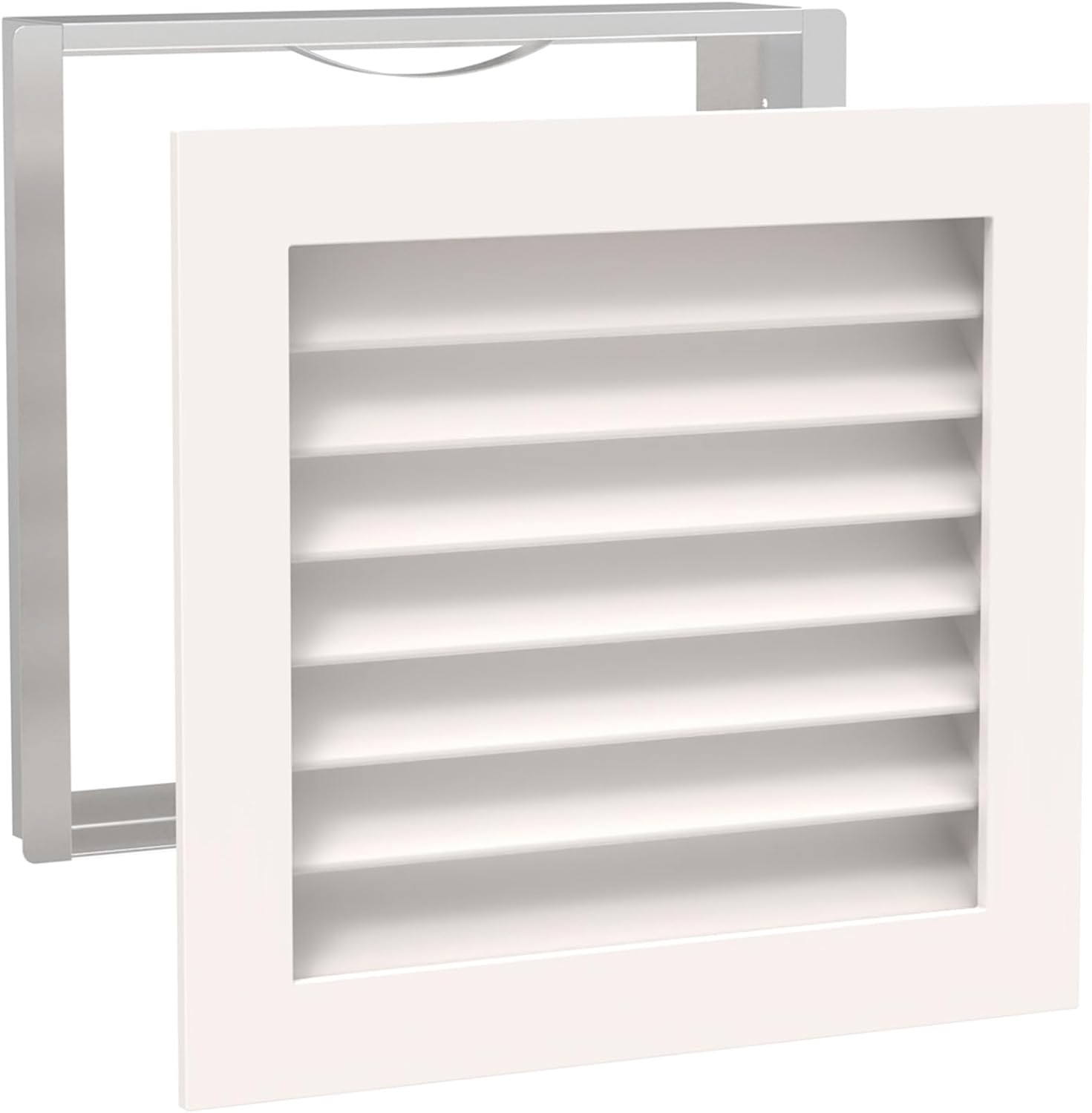 Worth Home Products 16x16 Decorative AC Return Grille Wooden