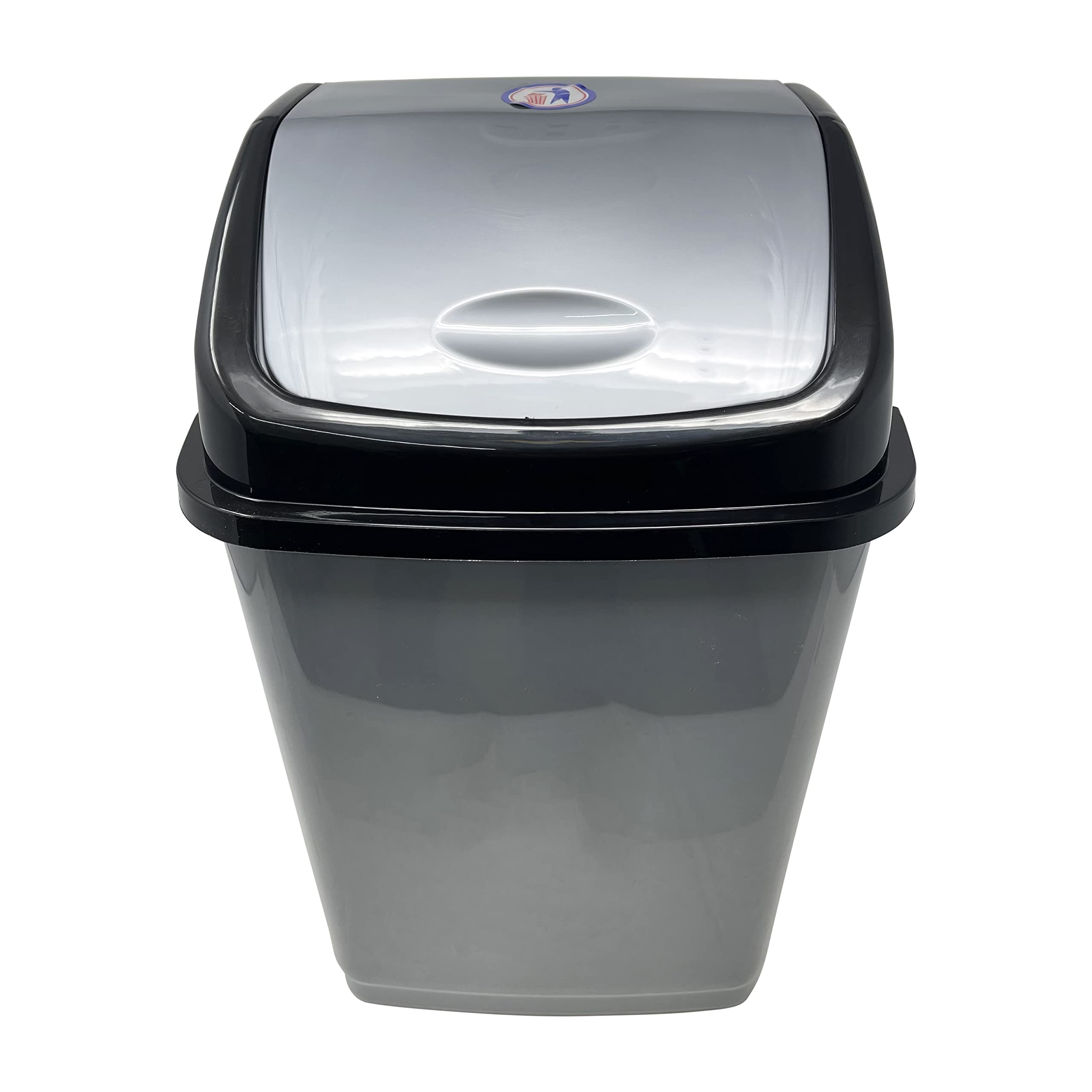 Buy Plastic Swing Bin 10 Litre Waste Dustbin T Swing Lid Bin Waste