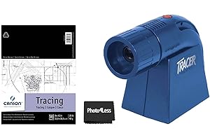 Artograph LED Art Projector for Image Transfer with Canson Tracing Paper