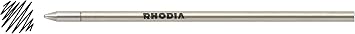 RHODIA 9283C - Refill for 3 in 1 scRipt Multipen Black Ink Ballpoint Pen - 0.5 mm High Precision Ballpoint - scRipt Collection