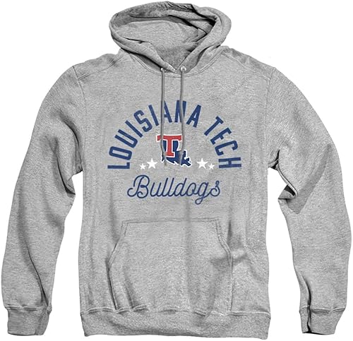 Louisiana Tech University Sudadera con capucha unisex Bulldogs para adulto Louisiana Tech University Sudadera con capucha unisex Bulldogs para adulto